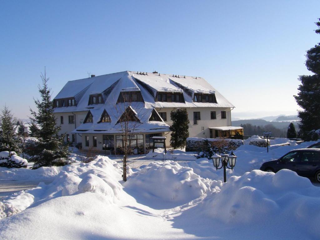 Hotel Waldesruh Lengefeld (Saxony) Exterior foto