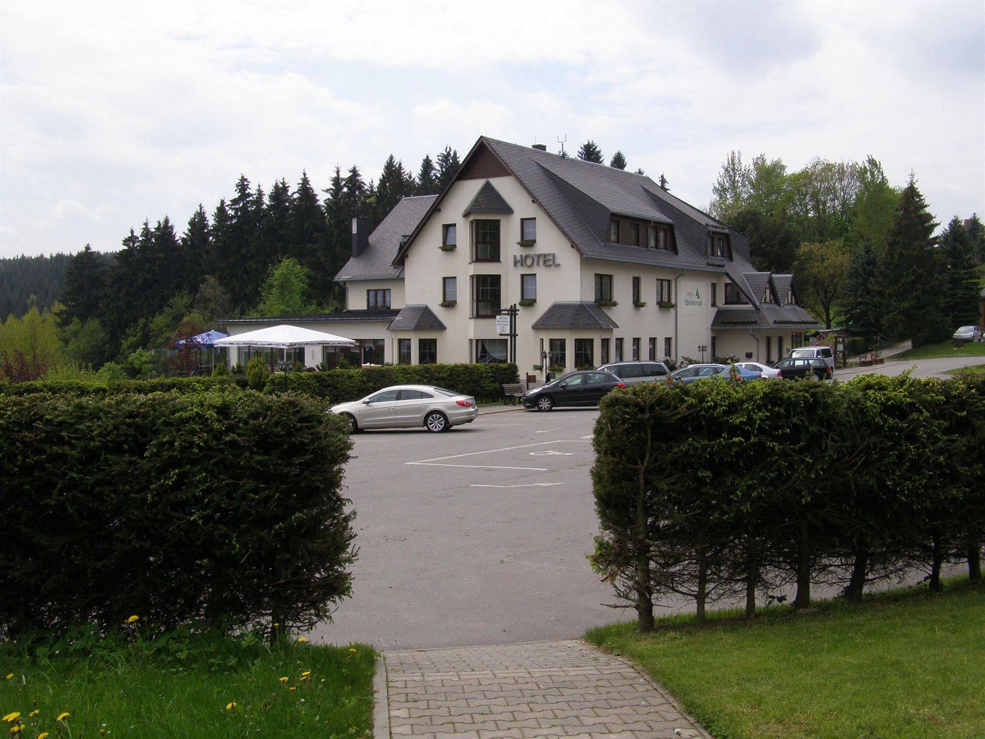Hotel Waldesruh Lengefeld (Saxony) Exterior foto